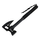 Tactical Black Throwing Axe Tomahawk Hatchet Survival Multi Tool Hammer W Sheath
