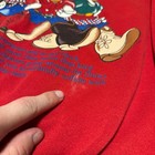 Vintage 90s Disney Western Line Dance Cowboy Mickey Minnie Donald Daisy Adult Xl