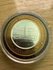 Bellagio  999 Fine Silver Gaming Token Las Vegas Nv Casino  10 Strike Case