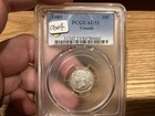 Canada 1885 10 Cents Pcgs 53 Obverse 4    Very Rare Date Splash Of Color