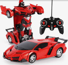 Remote Transformer Car  Rc Robot Controller 2 In 1 Kids Toy Rechargeable Battery
