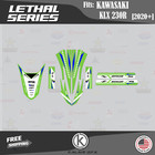 Graphics Kit For Kawasaki Klx230r 2020 2021 2022 2023 Lethal - Green