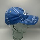 Corona Beer Hat Cap Blue White Promo Crown 2015 Lime Preppy Summer Embroidery