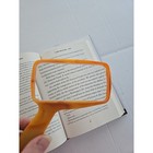 Vintage Bausch   Lomb Butterscotch Optical Magnifier Magnifying Glass Celluloid
