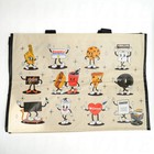 Costco Cartoon Highlights Reusable Shopping Tote Single Bag Free Shipping