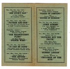 Program Egyptian Theatre  Union Ave At Russell  Portland  Or  August 1929
