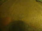 Pair Of Plat Mex Scalloped Design Signed Sterling Ashtrays With Aztec Calendar