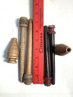 Wood Bobbins Spools Industrial Style 3 -9 75   Wooden Quills Mixed Lot-30