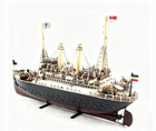 Handmade 1915 Marklin Vintage Luxury Liner Cruise Tin Metal Reproduction Model
