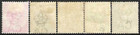 Straits Settlements  malaya-british  1882-99   Mini-lot    victoria  M h  Vf  Og