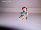 Dollhouse Miniature Doll  1 12  Scale  Little Girl  In A Sitting Position