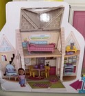 Kidkraft Tote-ables Portable Cottage Dollhouse With Doll 30 Accessories