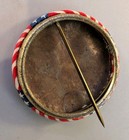 Vintage 1936 Alf Landon For President Campaign Pinback Button Patriotic Border
