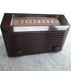 Vintage Rca Tube Radio Am Model 9x641 Tabletop 1950 Works Bakelite Loud Volume