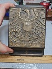 Antique Brass Cutler Letter Chute U s  Mail Post Office Slot Patented Pending