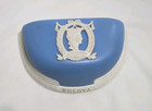 Vintage 1960s Bulova Dolly Madison 21 Jewels Watch Presentation Box Case Blue