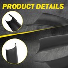 Inner Door Pull Handle Cover Trims Fit Bmw X5 F15 X6 F16 2014-2018 Black 3-30x