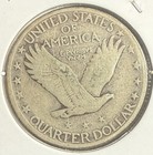 1923-p Standing Liberty Quarter - Silver Coin - Free Shipping -  30-17 