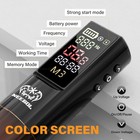 Beginner Tattoo Kit - 1600mah Lightweight Plastic Pen Machine  Full Starter  Set