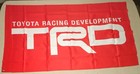 Toyota Racing Development Flag Banner Garage Man Cave Workshop 5x3 Ft Brand New