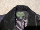 Vintage Ralph Lauren Trench Coat Womens 6 Military Country Velvet Wool Dry Goods