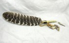Native American Made Hair Feather hat Feather  Regalia Accessory  Coa   hf2
