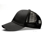 Mr Plain Solid Trucker Hat Mesh Snapback Baseball Cap Visor Blank Cotton Army I