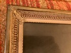Vintage Gold Tone Metal Filigree Picture Frame Fits 8x10 With Glass   Backing