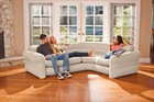 Inflatable Corner Sofa L-shaped Couch Family Lounge 2-pack