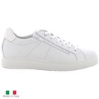 Alpine Swiss Dante Mens Leather Sneakers Made In Italy Low Top Minimalist Shoes