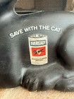 Vintage 1981 Black Cat Coin Bank Union Carbide Everready  save With The Cat 