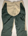 Vintage Ll Bean Upland Briar Hunting Pants Mens 36 Waist Beige Green Brush Guard