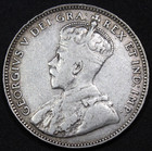 1912 Newfoundland Canada 20 Cent 350k Mintage Very Fine Km 15 Free Shipping