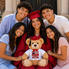 Personalized Graduation Bear Class Of 2026     Custom Name  School   Colors