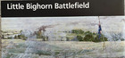 2025 Little Bighorn Battlefield  National Park Service Unigrid Brochure map  New