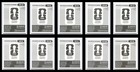 2026 Panini Fifa World Cup 10 Blue Boarder Sticker Lot No Duplicates