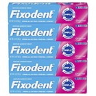 Fixodent Original Secure Denture Adhesive Cream For 2 4oz  pack Of 5   White