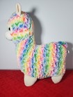Rainbow Amuse Alpaca Lama Plush stuffed Toy Animal Doll