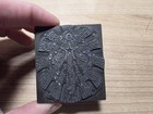 Vintage Letterpress Printing Block Angel Star Christmas  Religious 
