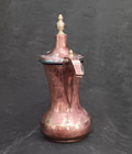 Antique Islamic Arabic Middle Eastern Brass W  Copper Dallah Pot kettle