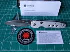 Spyderco Smock W Satin Aluminum Handles   Cpm-cruwear Blade Folding Pocket Knife