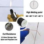 Fishing Assist Line High Tensile Strength Rope Kiterefractory Backpacking Cord 
