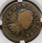 1788 Vermont Colonial Copper  Bust Right  Rr-16  ngc Vg-detail 