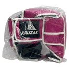 Kruzak Mma Boxing Sparring Head Guard Pink S Teen Adult Martial Arts Protection