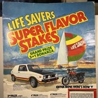 Life Savers Super Flavor Stakes Store Display Vw Rabbit Suzuki Gs 750 Volkswagen