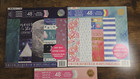 Lot Of 3 Craft Smith 12x12 Paper Pad 48 Sheets Cardstock Aurora ooh La La nauti