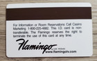 Flamingo Las Vegas Casino Players Club Slot Card