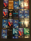 Lot 60 Used Vhs Tapes Use As Blanks For Recording Sony Scotch Maxell Kodak