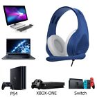 A9 Gaming Headset Stereo Bass Surround Mic Headphones For Pc Ps4 5 Xbox One Blue