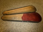 Antique Vintage Original Wooden Gsb Coffin Decorative Violin Case  Great Prop 